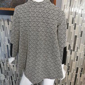 John Mark Tweed Long Top 3/4 Sleeve Tunic Size Medium   Retail $129